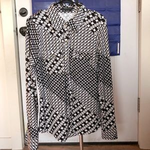 BCBG MaxAzria Button Down Top
